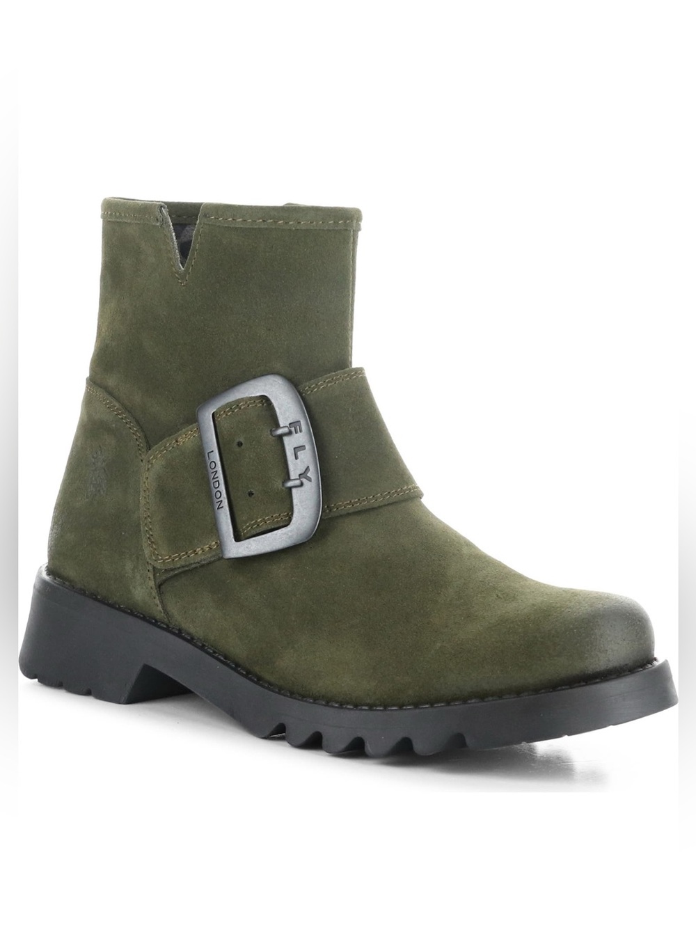 Fly London Rily991FLY green suede boots 39, 8, 8.5